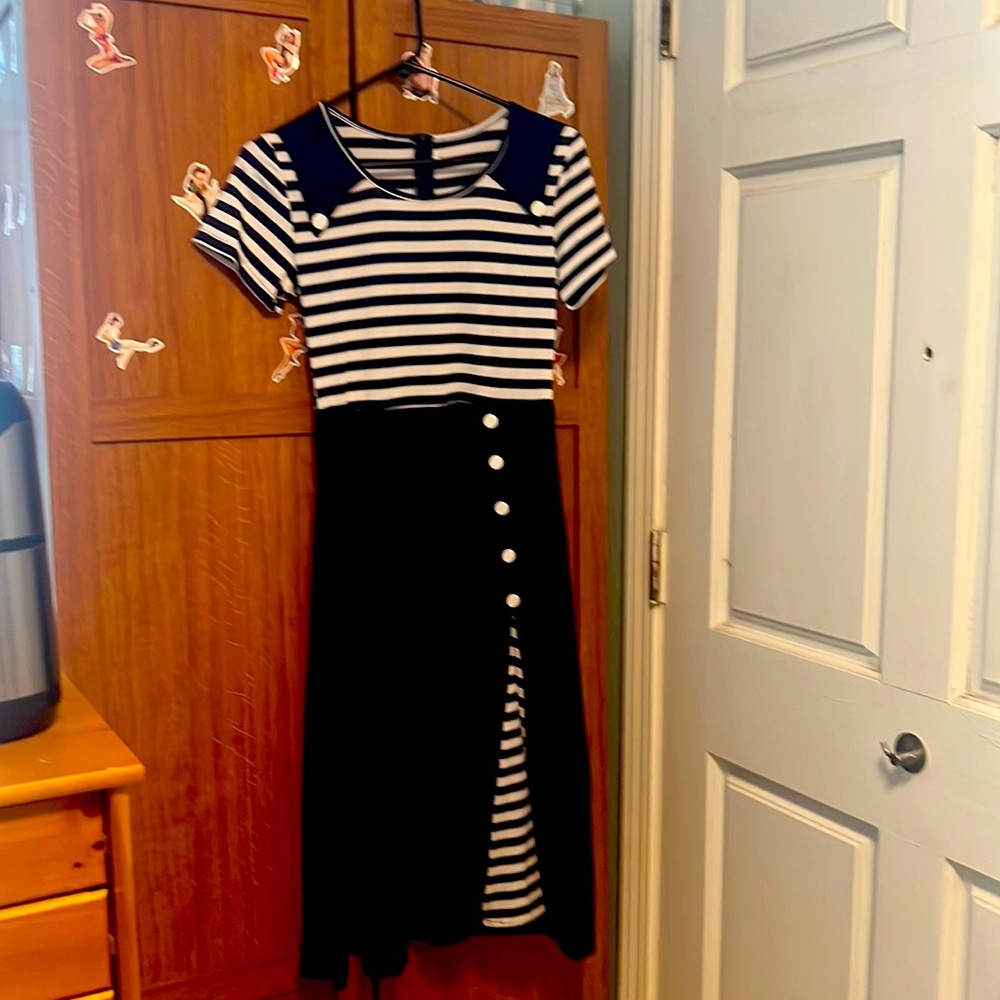 Sweet Sailor Pin up girl dress